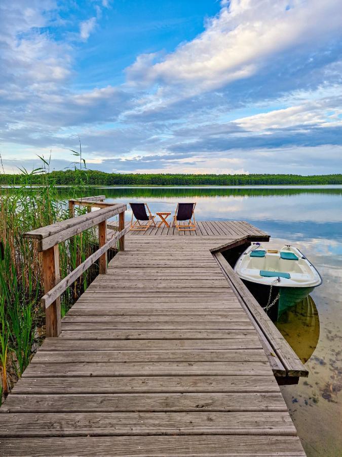 Villa Bobrowa Ostoja Łukta Esterno foto